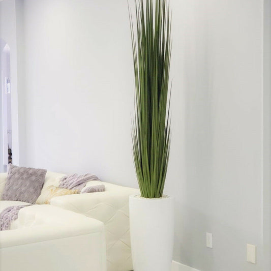 Pasto ornamental artificial en maceta Dax – Tamaño L