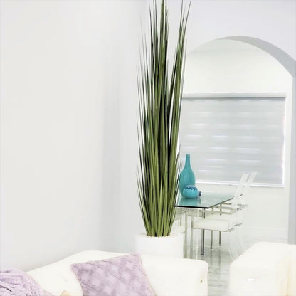 Pasto ornamental artificial en maceta Dax – Tamaño L